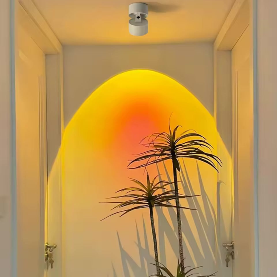Sunset Glow Wall Light Adjustable