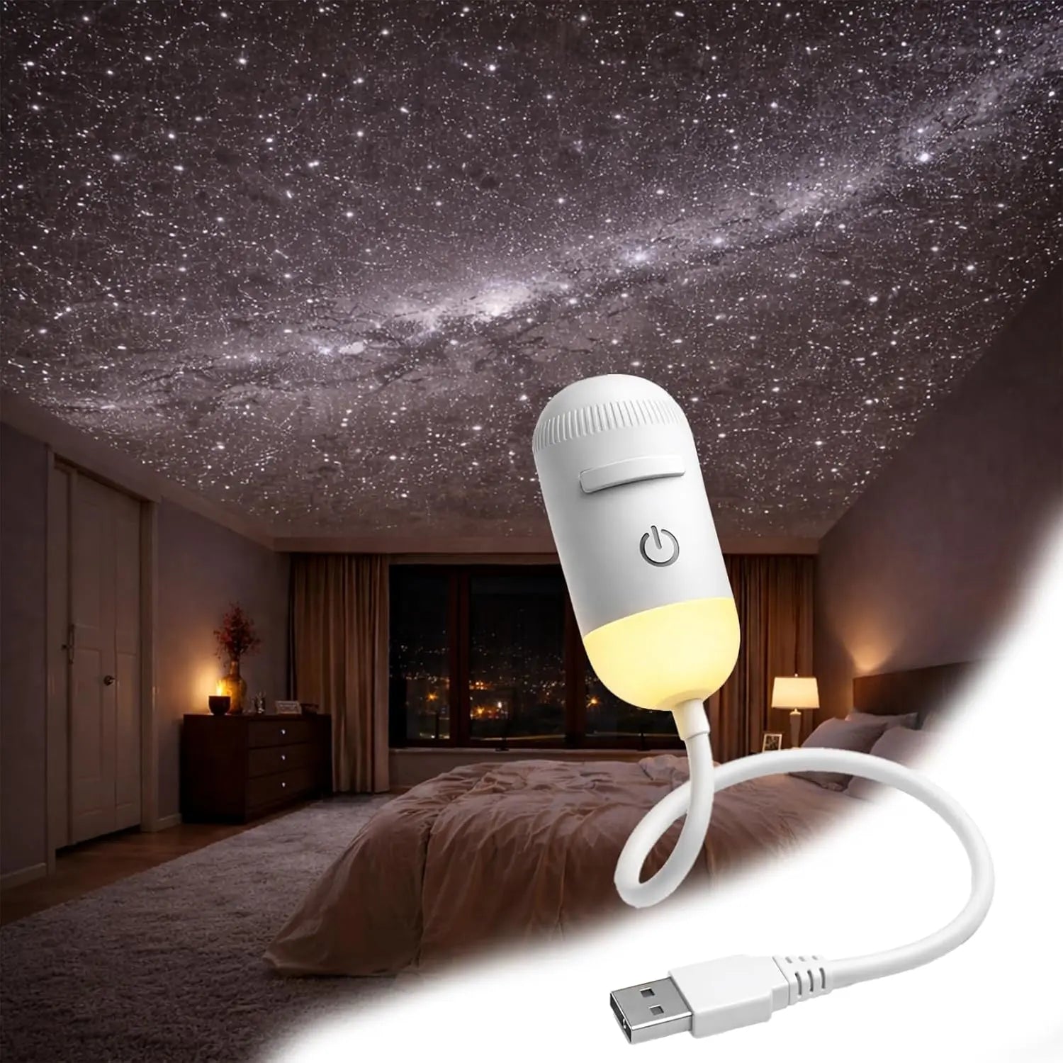 Starry Sky Galaxy Night Projector 🌙